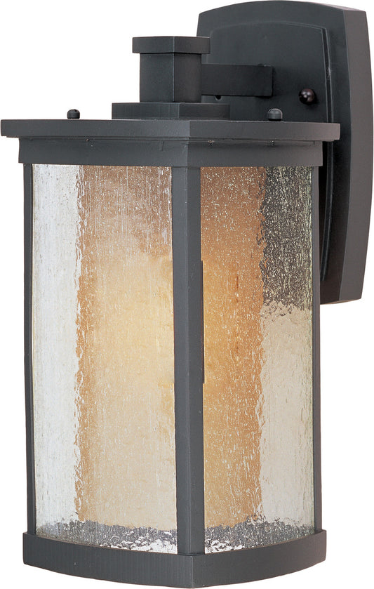 Maxim Bungalow EE1-Light Wall Lantern in Bronze 85653CDWSBZ