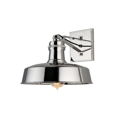 Hudson Valley Lighting Hudson Falls Wall Sconce in Polished Nickel 8601-PN