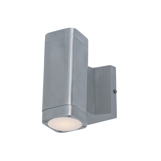 Maxim Lightray LED 2-Light Wall Sconce in Brushed Aluminum 86109AL