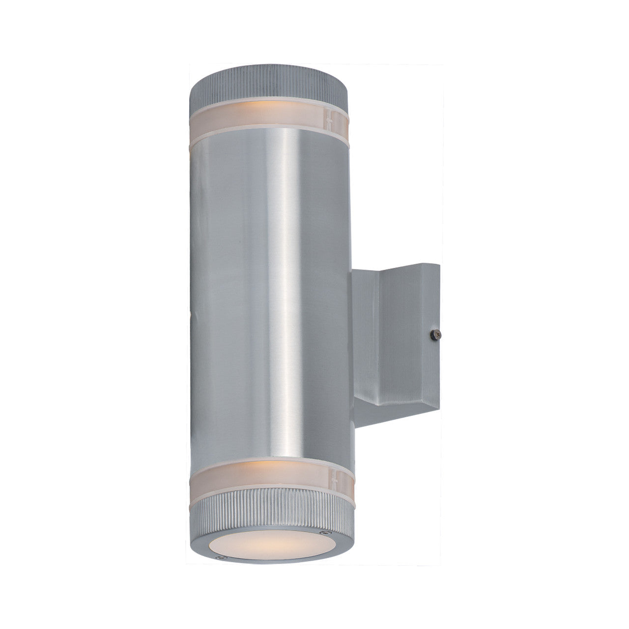 Maxim Lightray LED 2-Light Wall Sconce in Brushed Aluminum 86112AL