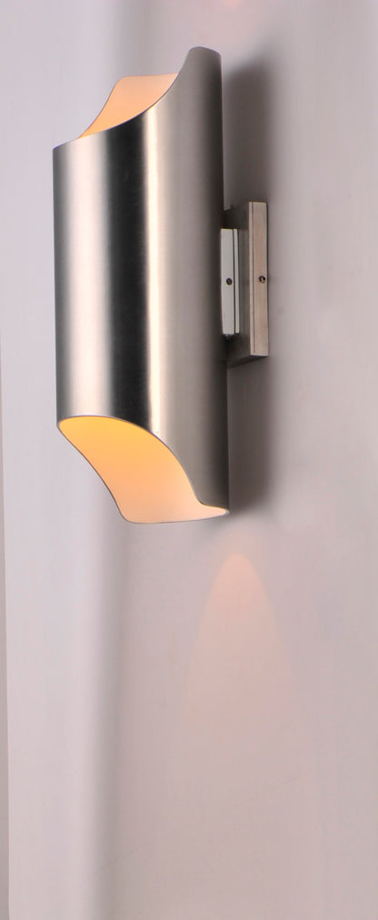 Maxim Lightray LED Outdoor Wall Sconce in Brushed Aluminum 86119AL