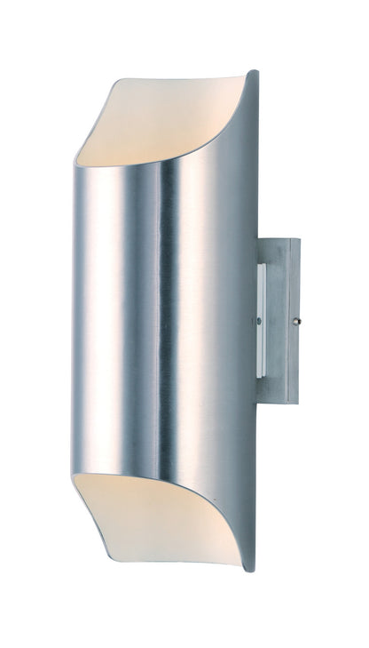 Maxim Lightray LED Outdoor Wall Sconce in Brushed Aluminum 86119AL