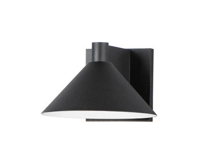 Maxim Conoid Medium LED Outdoor Wall Sconce in Black 86141BK