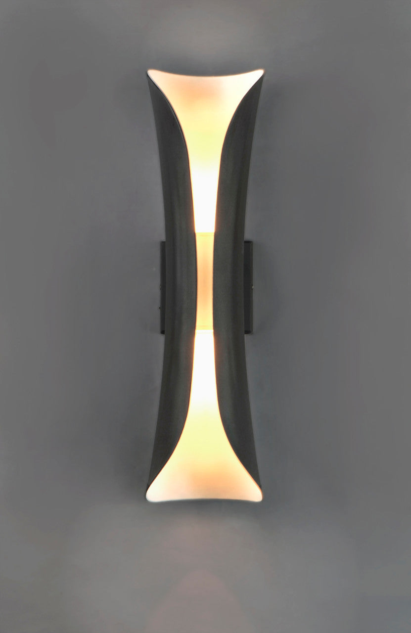 Maxim Scroll 21 LED Outdoor Wall Sconce in Architectural Bronze 86146ABZ