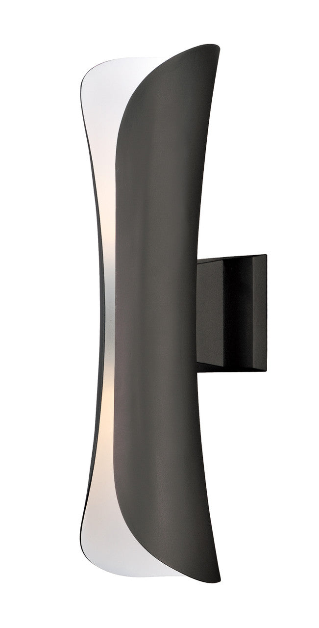 Maxim Scroll 21 LED Outdoor Wall Sconce in Architectural Bronze 86146ABZ