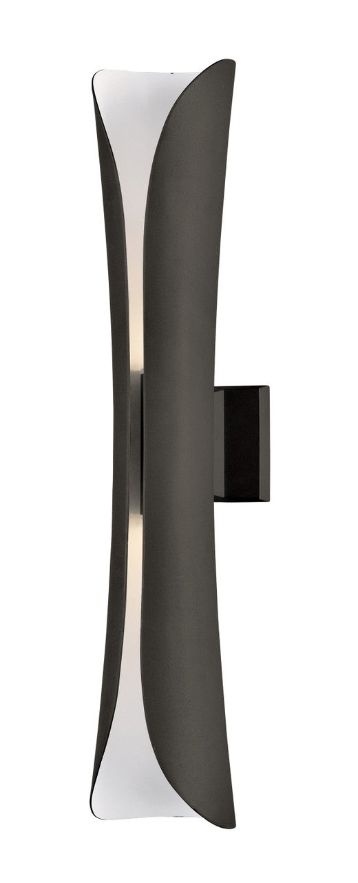 Maxim Scroll 30 LED Outdoor Wall Sconce in Architectural Bronze 86147ABZ