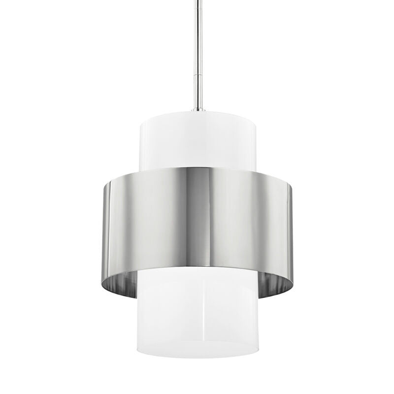 Hudson Valley Lighting Corinth Pendant in Polished Nickel 8615-PN