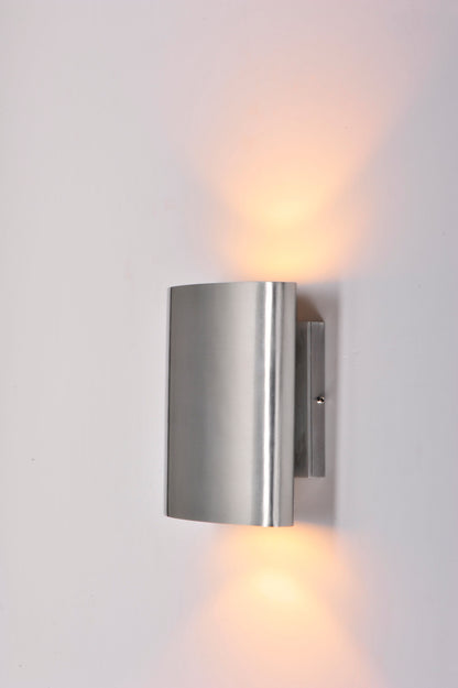 Maxim Lightray LED Outdoor Wall Sconce in Brushed Aluminum 86152AL