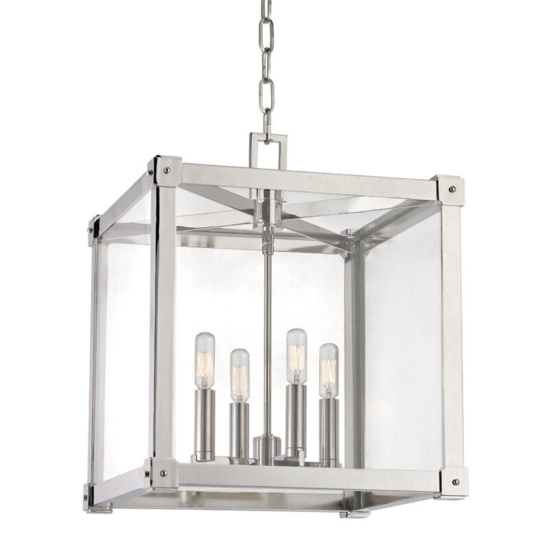 Hudson Valley Lighting Forsyth Lantern in Polished Nickel 8616-PN