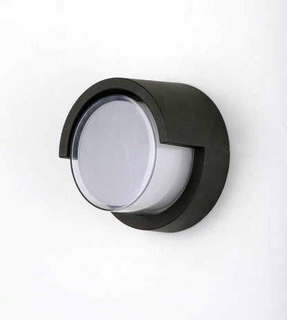 Maxim Eyebrow LED Outdoor Wall Sconce in Black 86162BK