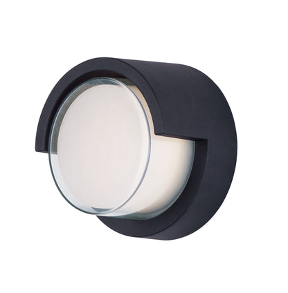 Maxim Eyebrow LED Outdoor Wall Sconce in Black 86162BK