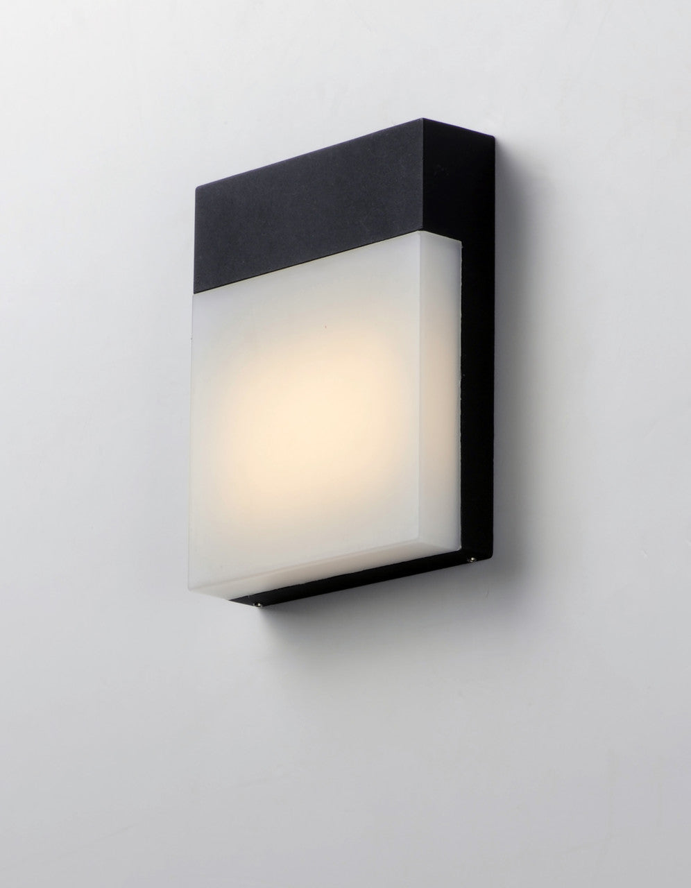 Maxim Eyebrow LED Outdoor Wall Sconce in Black 86165BK