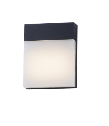 Maxim Eyebrow LED Outdoor Wall Sconce in Black 86165BK