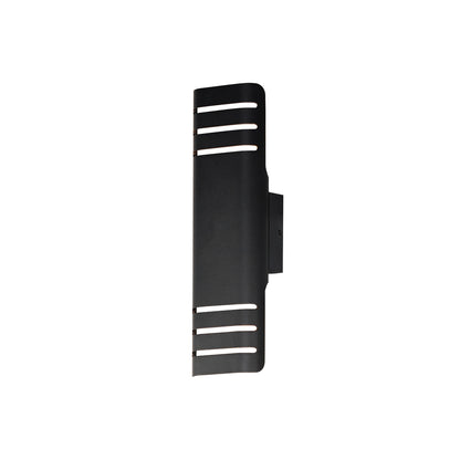 Maxim Lightray Medium LED Outdoor Wall Lamp in Black 86174BK