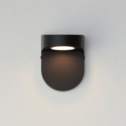 Maxim Ledge LED Outdoor Wall Sconce in Black 86198BK