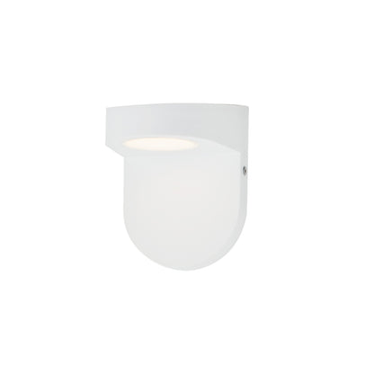 Maxim Ledge LED Outdoor Wall Sconce in White 86198WT