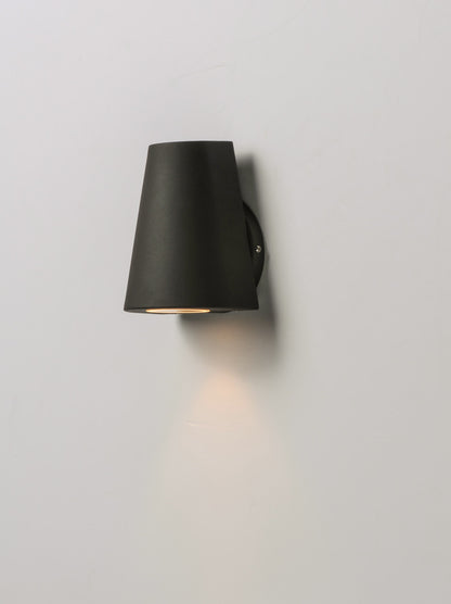 Maxim Mini 1-Light LED Outdoor Wall Sconce in Black 86199BK