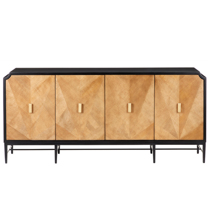 Currey & Co. Kallista Taupe Credenza 3000-0271