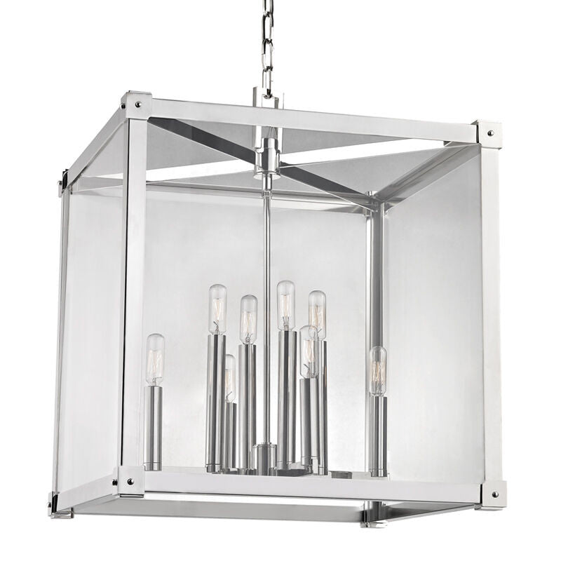 Hudson Valley Lighting Forsyth Lantern in Polished Nickel 8620-PN