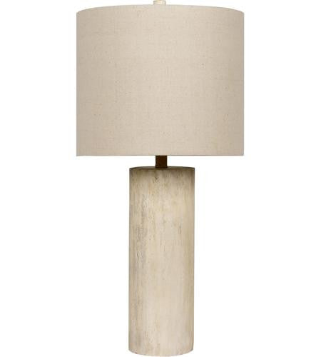 Craftmade 1 Light Poly Faux Wood Base Table Lamp 86200