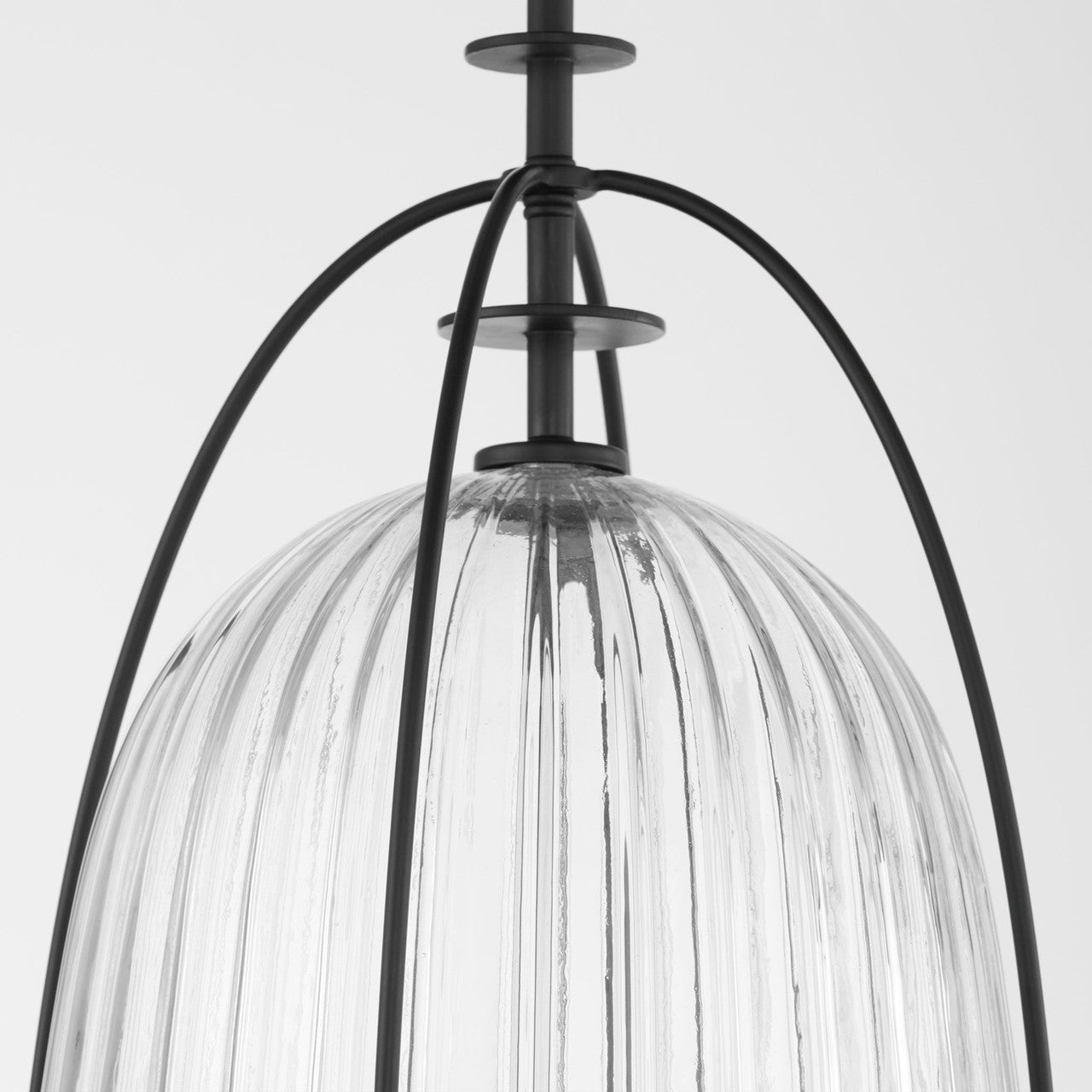 Quorum  Alice 11" Pendant - Matte Black   863-3-59