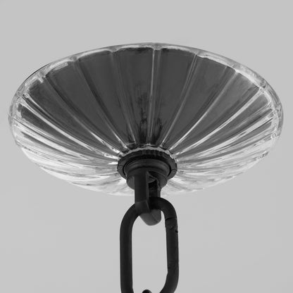 Quorum  Alice 11" Pendant - Matte Black   863-3-59