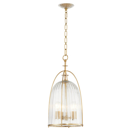 Quorum  Alice 11" Pendant - Aged Brass   863-3-80