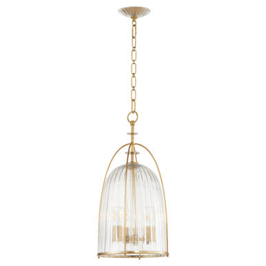 Quorum  Alice 11" Pendant - Aged Brass   863-3-80