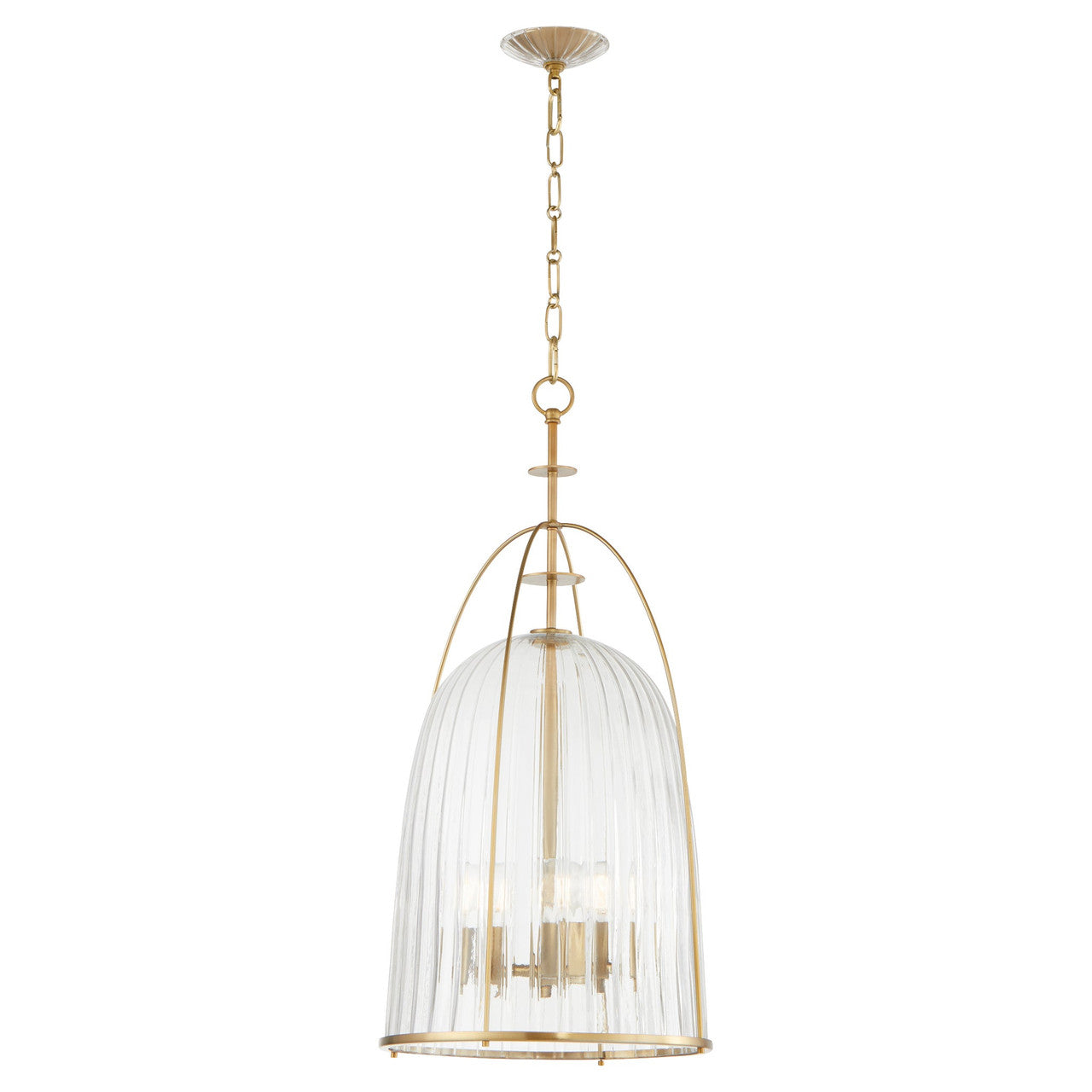 Quorum  Alice 16" Pendant - Aged Brass   864-3-80