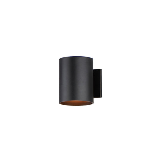 Maxim Outpost 1-Light 7.25"H LED Outdoor Wall Sconce in Black 86401BK