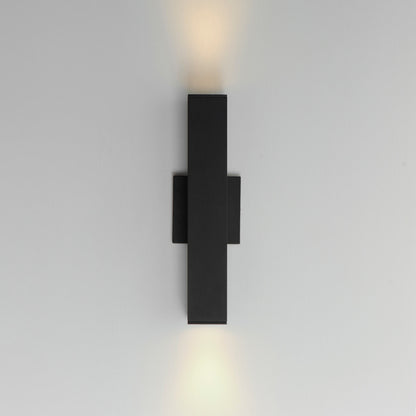 Maxim Culvert 15" LED Outdoor Sconce in Black 86423BK