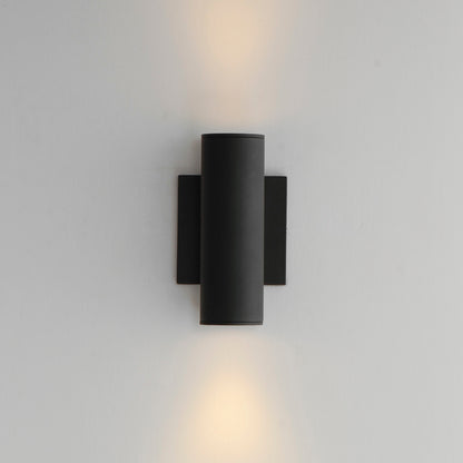 Maxim Calibro 7.5" LED Outdoor Sconce in Black 86431BK