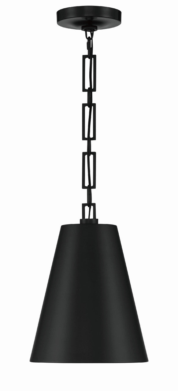 Crystorama Brian Patrick Flynn for Crystorama Alston 2 Light Matte Black + Antique Gold Chandelier 8685-MK-GA