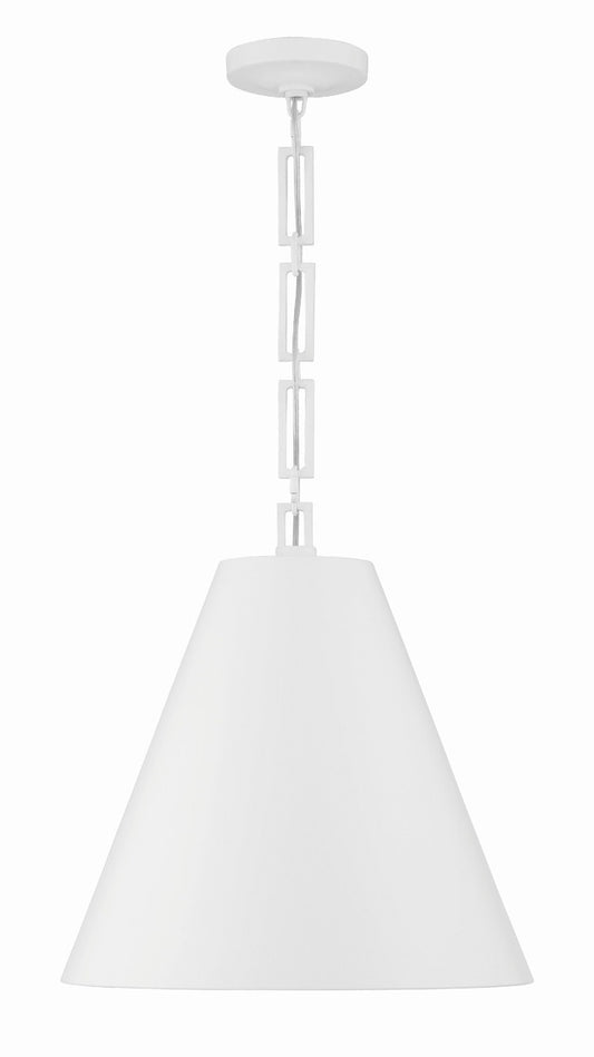 Crystorama Brian Patrick Flynn for Crystorama Alston 3 Light Matte White + Antique Gold Chandelier 8687-MT-GA