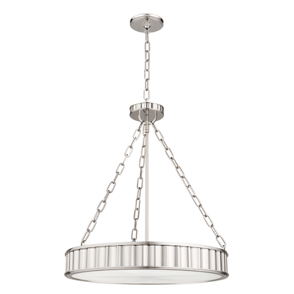 Hudson Valley Lighting Middlebury Pendant in Polished Nickel 902-PN