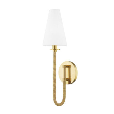 Hudson Valley Lighting Ripley Wall Sconce in Aged Brass 8700-AGB