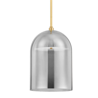 Hudson Valley Lighting Dorval Pendant in Aged Brass 8713-AGB