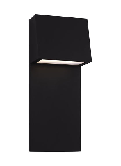 OPEN BOX NEW: Visual Comfort Studio - Studio Collection Rocha Modern 2 Light Outdoor Fixture in Black 8763393S-12