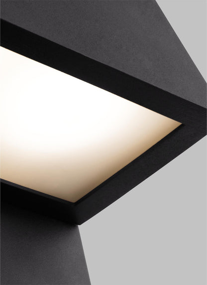 OPEN BOX NEW: Visual Comfort Studio - Studio Collection Rocha Modern 2 Light Outdoor Fixture in Black 8763393S-12