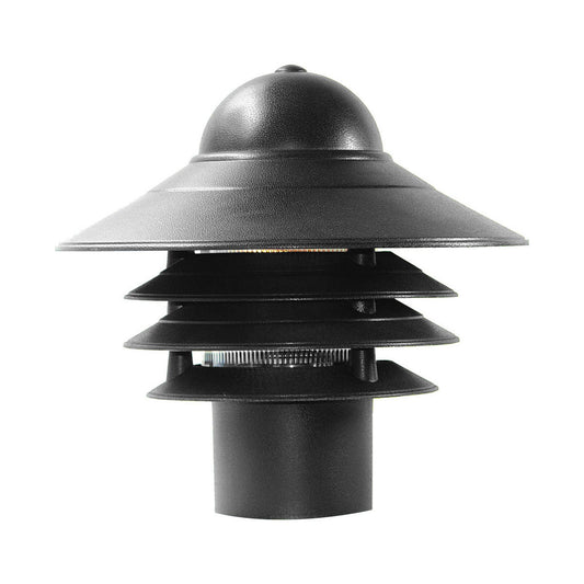 Acclaim Lighting Mariner 1-Light Matte Black Post Mount Light in Matte Black 87BK