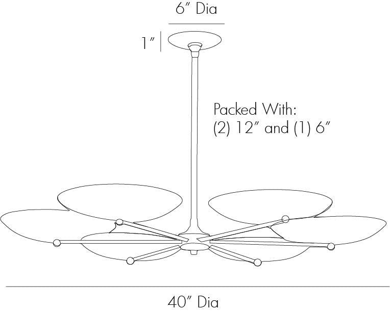 Arteriors Home Griffith Chandelier 89047