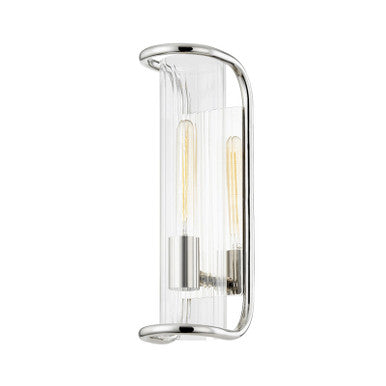 Hudson Valley Lighting Fillmore Wall Sconce in Polished Nickel 8917-PN