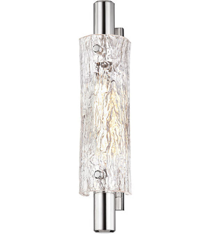 Hudson Valley Lighting Harwich 1 Light Wall Sconce in Polished Nickel 8918-PN