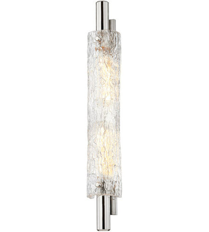 Hudson Valley Lighting Harwich 2 Light Wall Sconce in Polished Nickel 8929-PN