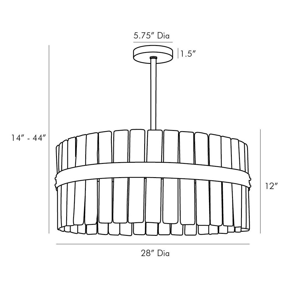 Arteriors Home Sinclair Chandelier 89312