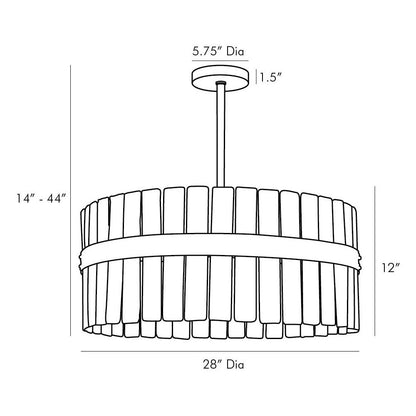 Arteriors Home Sinclair Chandelier 89312