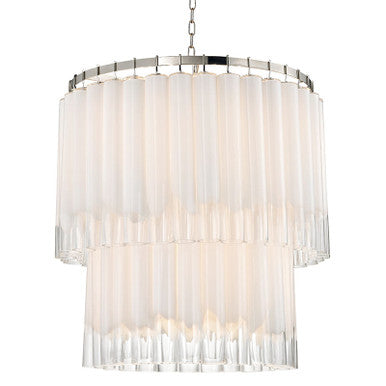 Hudson Valley Lighting Tyrell Chandelier in Polished Nickel 8932-PN