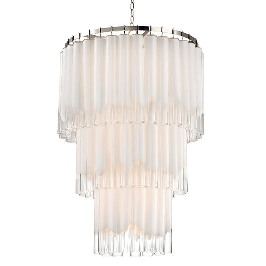 Hudson Valley Lighting Tyrell Chandelier in Polished Nickel 8933-PN