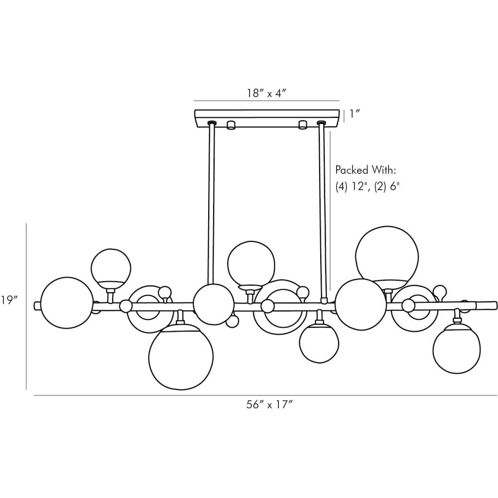 Arteriors Home Troon Chandelier 89330