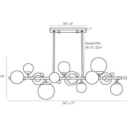 Arteriors Home Troon Chandelier 89330